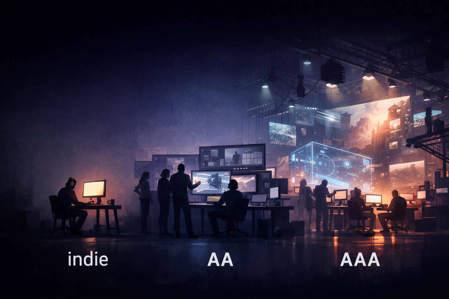 Videojuegos AAA, AA e indie: cuando el tamaño importa… y cuando no