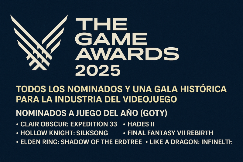 The Game Awards 2025: todos los nominados y una gala histórica